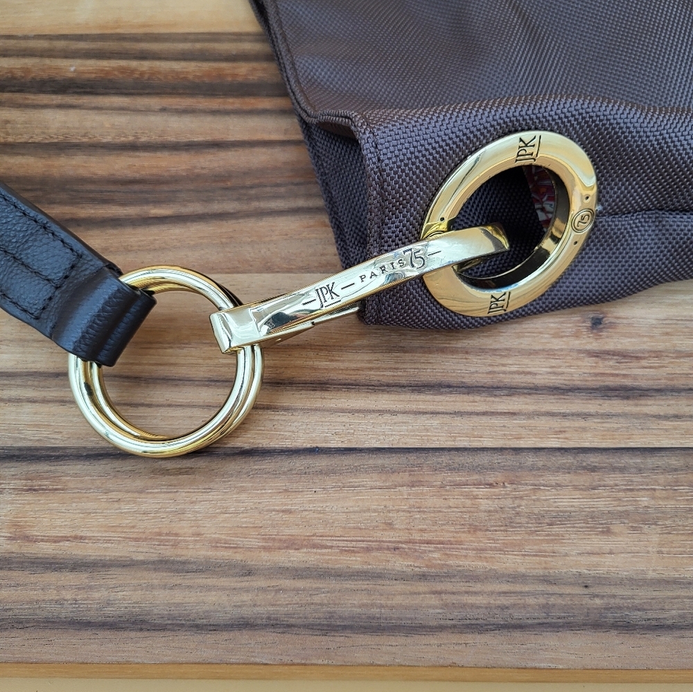 CLEARANCE! JPK Paris 75 Brown Shoulder Bag w/Gold Hardware & Finishings, NWOT - Picture 3 of 5
